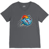 rainbow soccer V-Neck Tee