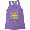 batman christmas Racerback Tank