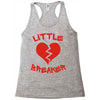little heart breaker Racerback Tank