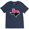 san antonio skyline spurs V-Neck Tee