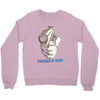 partner's in crime black funny Crewneck Sweatshirt