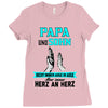 papa und sohn Ladies Fitted T-Shirt
