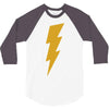 lightning bolt camera flash 3/4 Sleeve Shirt