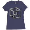 escher's jail Ladies Fitted T-Shirt