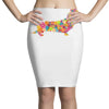 dachshund flower 2 Pencil Skirts