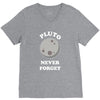 pluto Never Forget V-Neck Tee