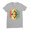 vintage sagittarius Ladies Fitted T-Shirt
