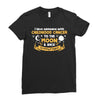 I Love Someone with Childhood Cancer to The Moon and Back to Infinity Ladies Fitted T-Shirt