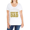 brew dad Ladies Curvy T-Shirt
