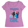 grandpa of the birthday girl Women's Triblend Scoop T-shirt