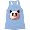 panda in love Racerback Tank