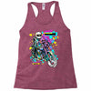 pop biker Racerback Tank