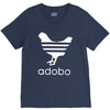 white adobo V-Neck Tee