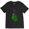 liver cancer boxing glover V-Neck Tee