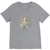torn rib cage V-Neck Tee