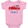 america 2 Baby Bodysuit