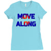 move along got nothing for you Ladies Fitted T-Shirt
