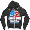 johnson hanks 2020 Zipper Hoodie