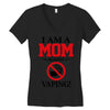 I Am A Mom Against Vaping Women's V-Neck T-Shirt