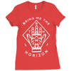 bring me the horizon diamond hand Ladies Fitted T-Shirt