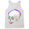 skull glitch Tank Top