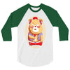 brown bear 3/4 Sleeve Shirt
