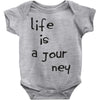 life is a journey Baby Onesie