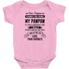 Dear Pawpaw, Love, Your Favorite Baby Onesie