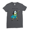 anxiety girl Ladies Fitted T-Shirt