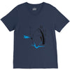 Fish Holdup V-Neck Tee