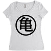 Goku Logo T-Shirt Women's Triblend Scoop T-shirt