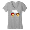 muffin much Women's V-Neck T-Shirt