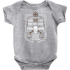 Aged 66 Years Vintage Dude Baby Onesie