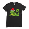 kermit christmas Ladies Fitted T-Shirt