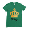 king Ladies Fitted T-Shirt