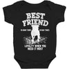 Best Friend Pitbull Baby Bodysuit
