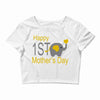 happy mother day Crop Top