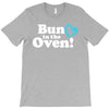Bun in the Oven with Heart Baby Boy T-Shirt