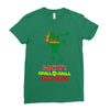 hot grill on grill action Ladies Fitted T-Shirt