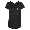 nerd ears Maternity Scoop Neck T-shirt