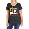 double trouble rocket ride Ladies Curvy T-Shirt
