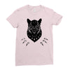 black panther Ladies Fitted T-Shirt