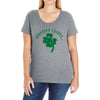 irish girl Ladies Curvy T-Shirt