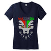 redesignsideas for the flag of wakanda Women's V-Neck T-Shirt