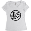 camp bold (for light) Women's Triblend Scoop T-shirt