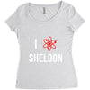 i heart sheldon Women's Triblend Scoop T-shirt