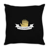 seven finger discount Throw Pillow