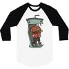 delicious aqua teens 3/4 Sleeve Shirt