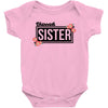 blessed sister with flower Baby Bodysuit