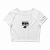 greatest mom mug Crop Top
